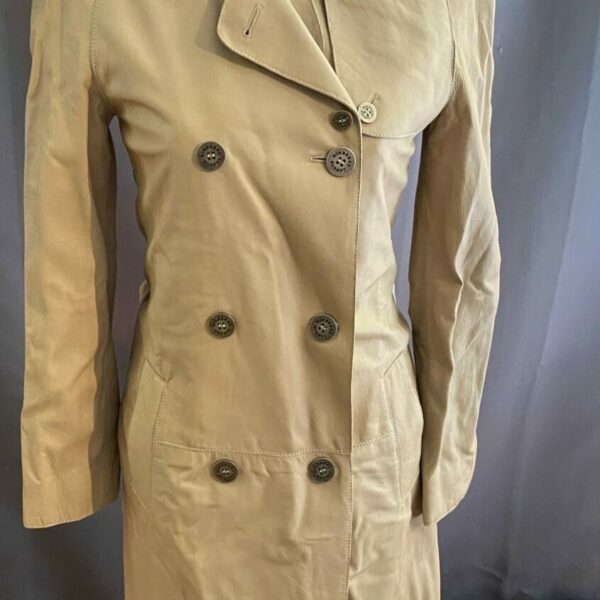 Trench cuir d’agneau Burberry