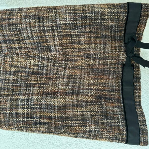 Jupe évasée en tweed T40 PRADA