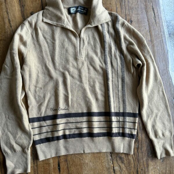 Pull vintage en lainage Pierre Cardin