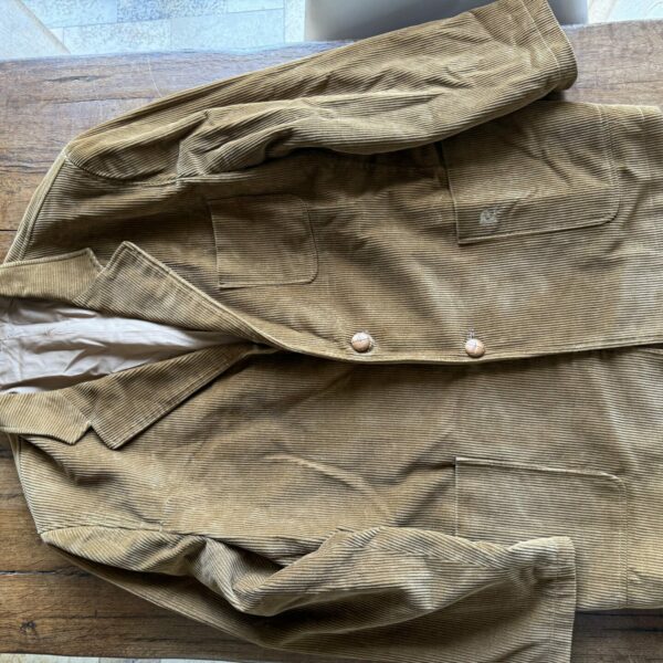 Veste vintage Pierre Cardin en velours côtelé